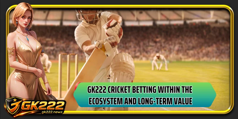 GK222 cricket betting within the ecosystem and long-term value