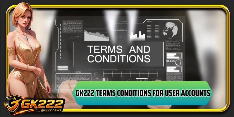 GK222 terms conditions for user accounts