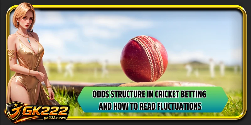 Odds structure in cricket betting and how to read fluctuations