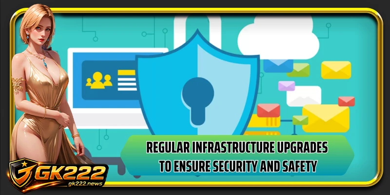 Regular infrastructure upgrades to ensure security and safety